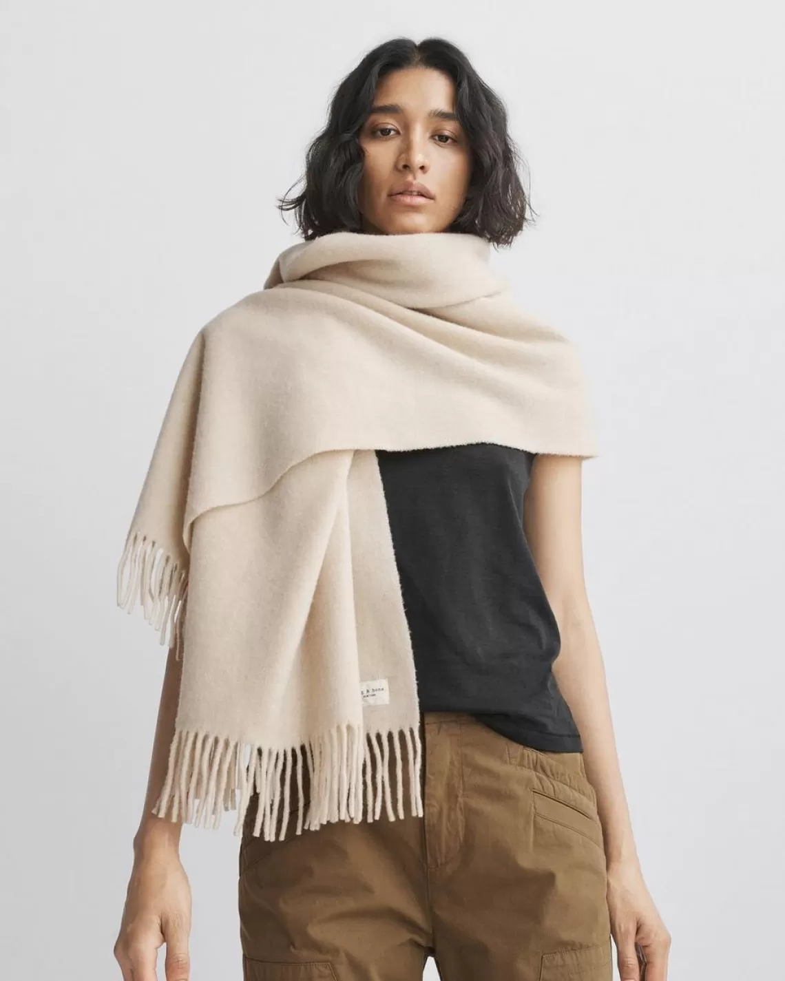 Rag & Bone Addison Recycled Wool Scarf | Scarves & Ponchos | Scarves