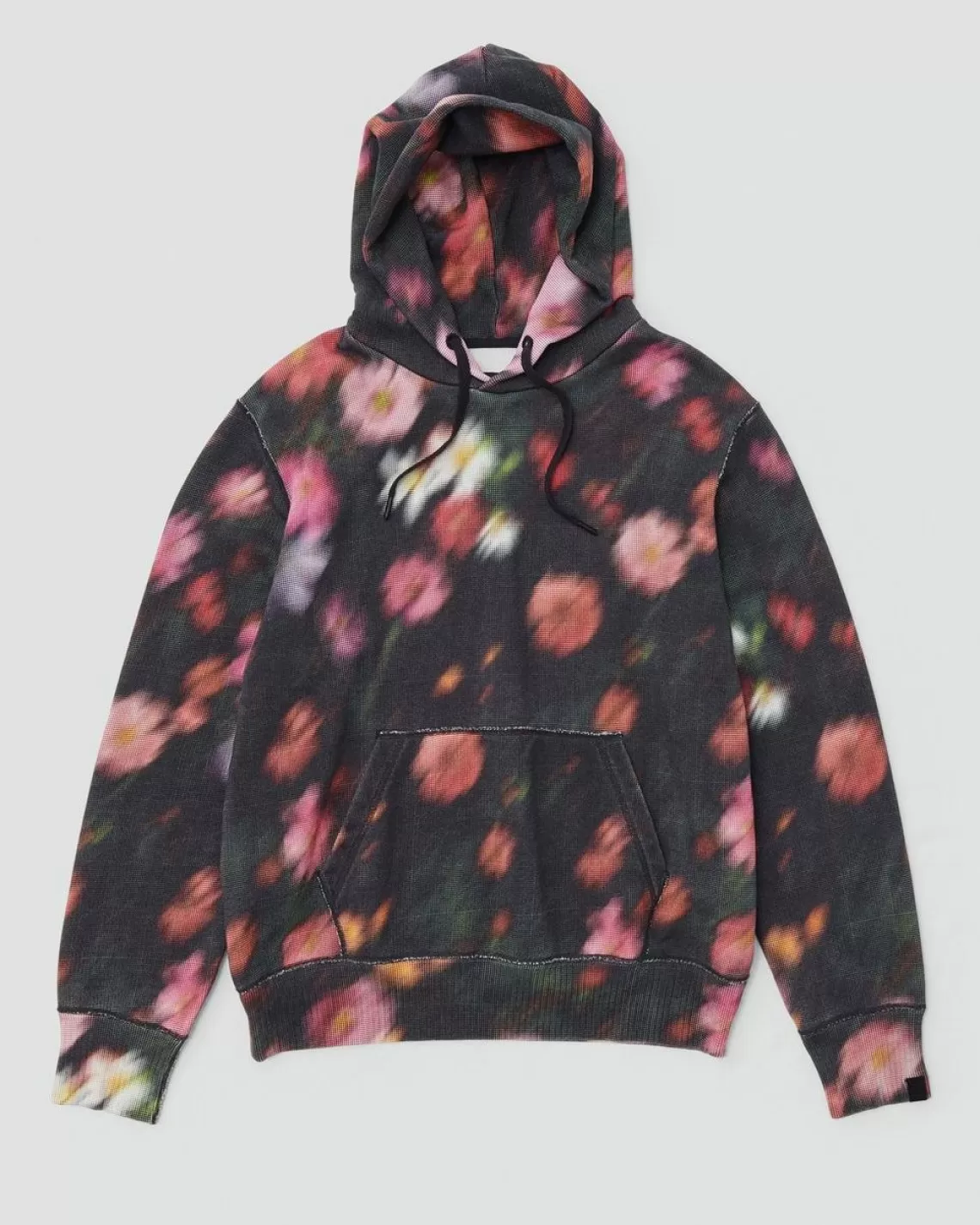 Rag & Bone Allover Print Cotton Hoodie | Sweatshirts