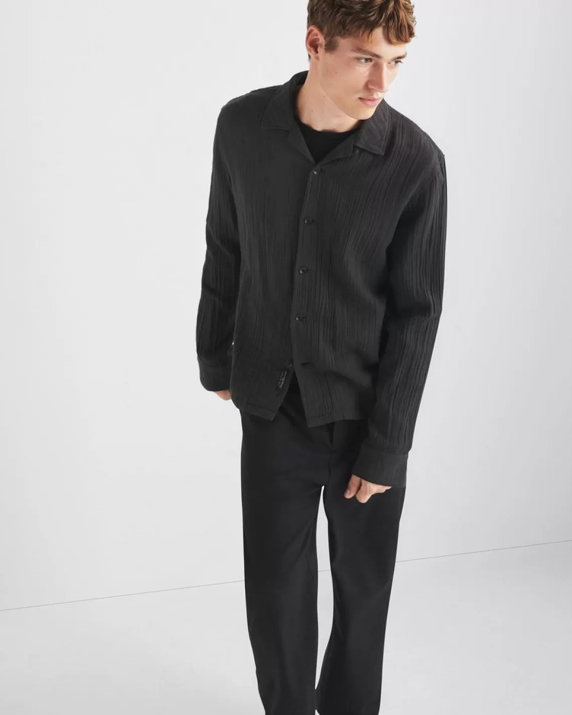 Rag & Bone Avery Gauze Camp Shirt | Shirts