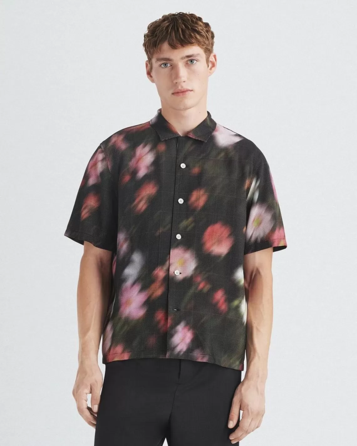 Rag & Bone Avery Printed Viscose Shirt | Shirts