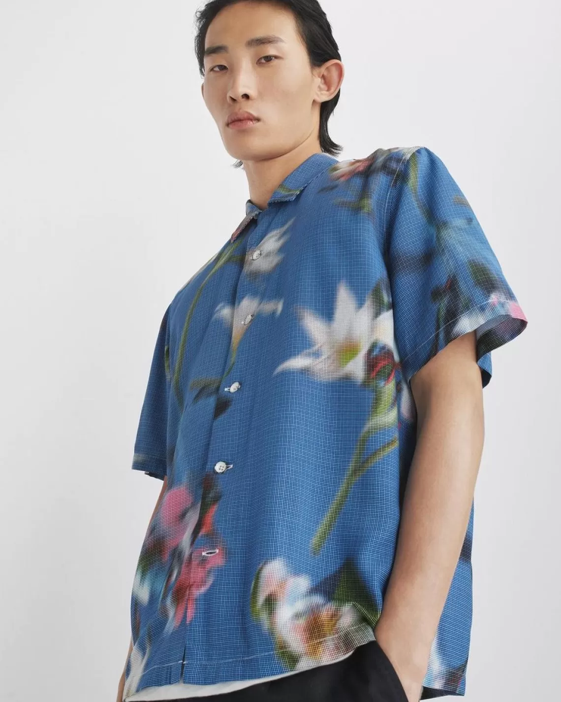 Rag & Bone Avery Printed Viscose Shirt | Shirts