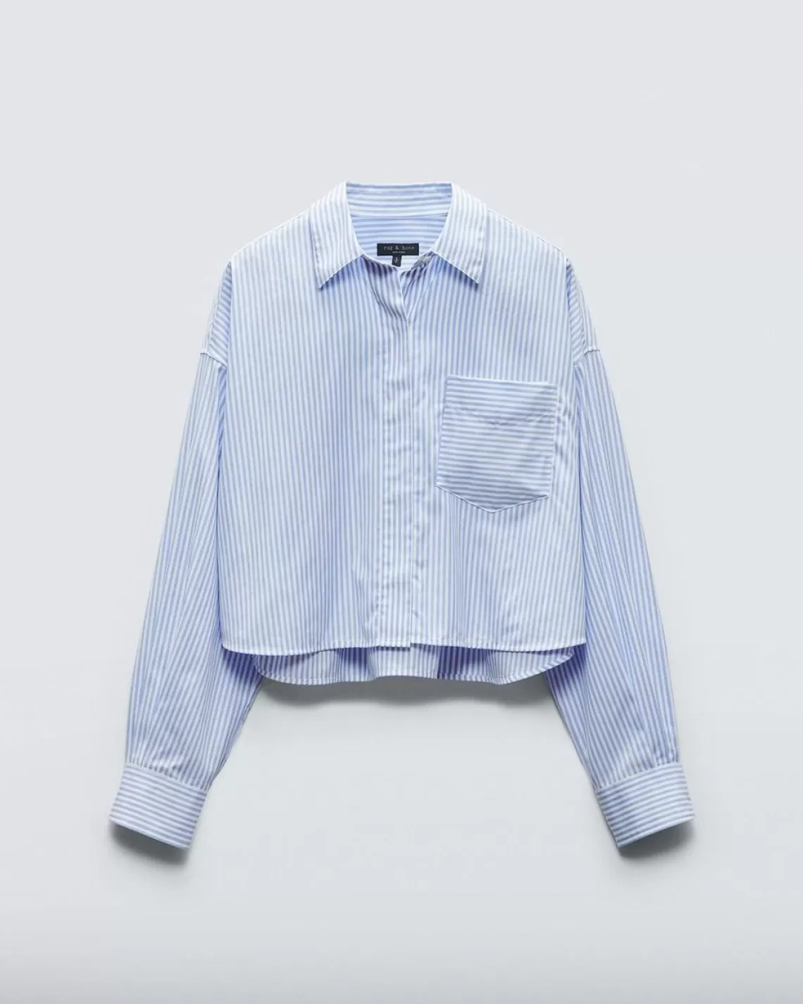 Rag & Bone Beatrice Cotton Poplin Shirt | Tops