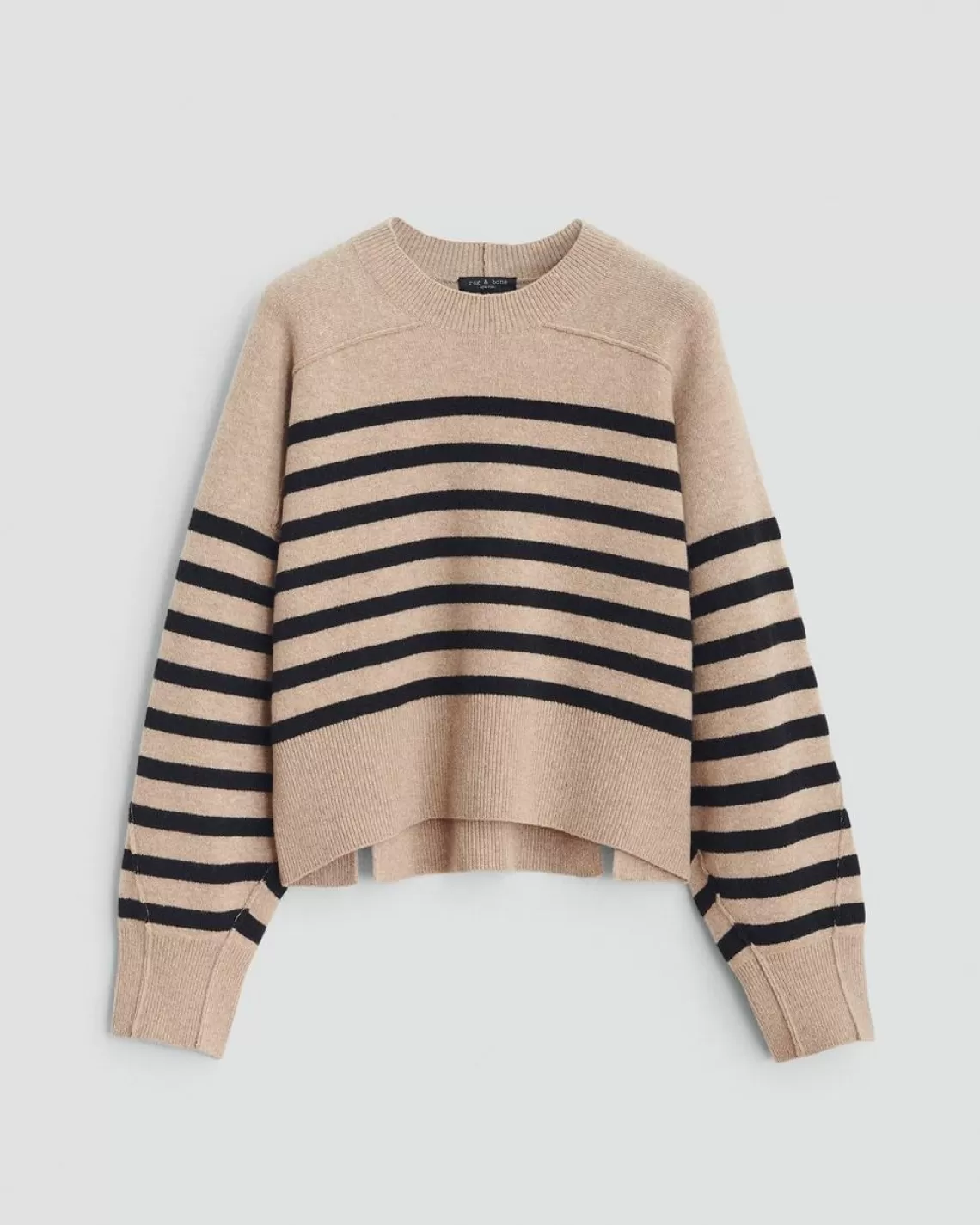 Rag & Bone Bridget Stripe Wool Crew | Sweaters