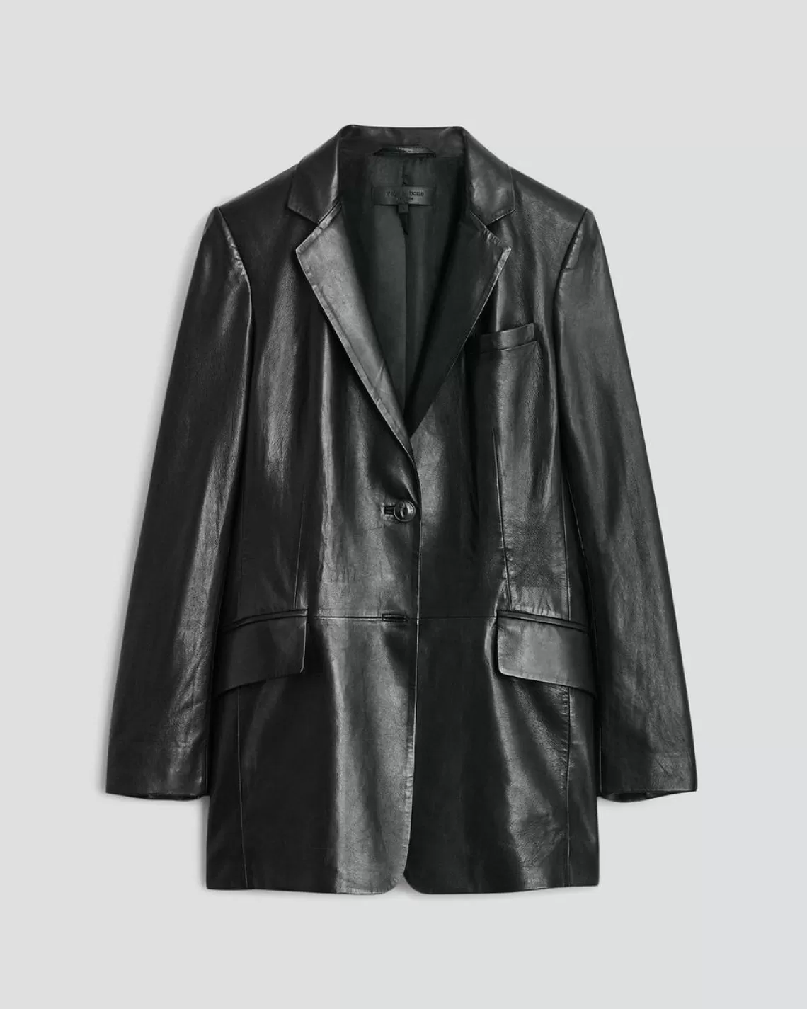 Rag & Bone Charles Leather Blazer | Blazers & Vests