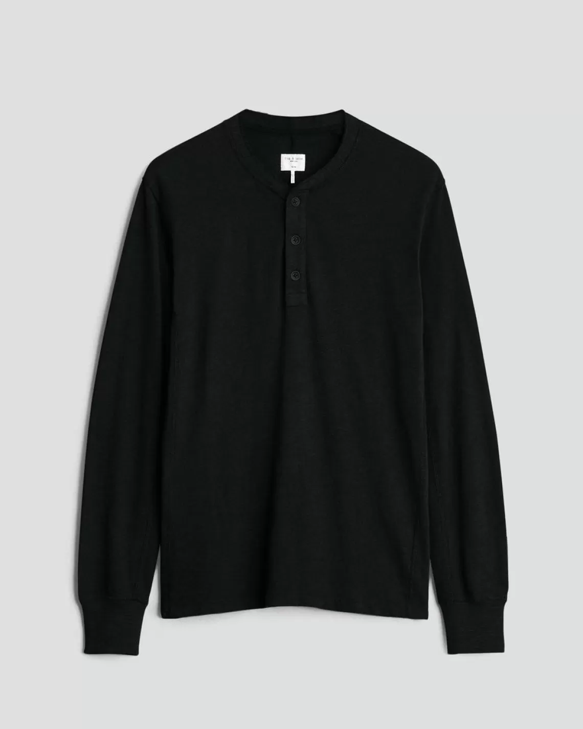 Rag & Bone Classic Flame Long Sleeve Henley | T-Shirts