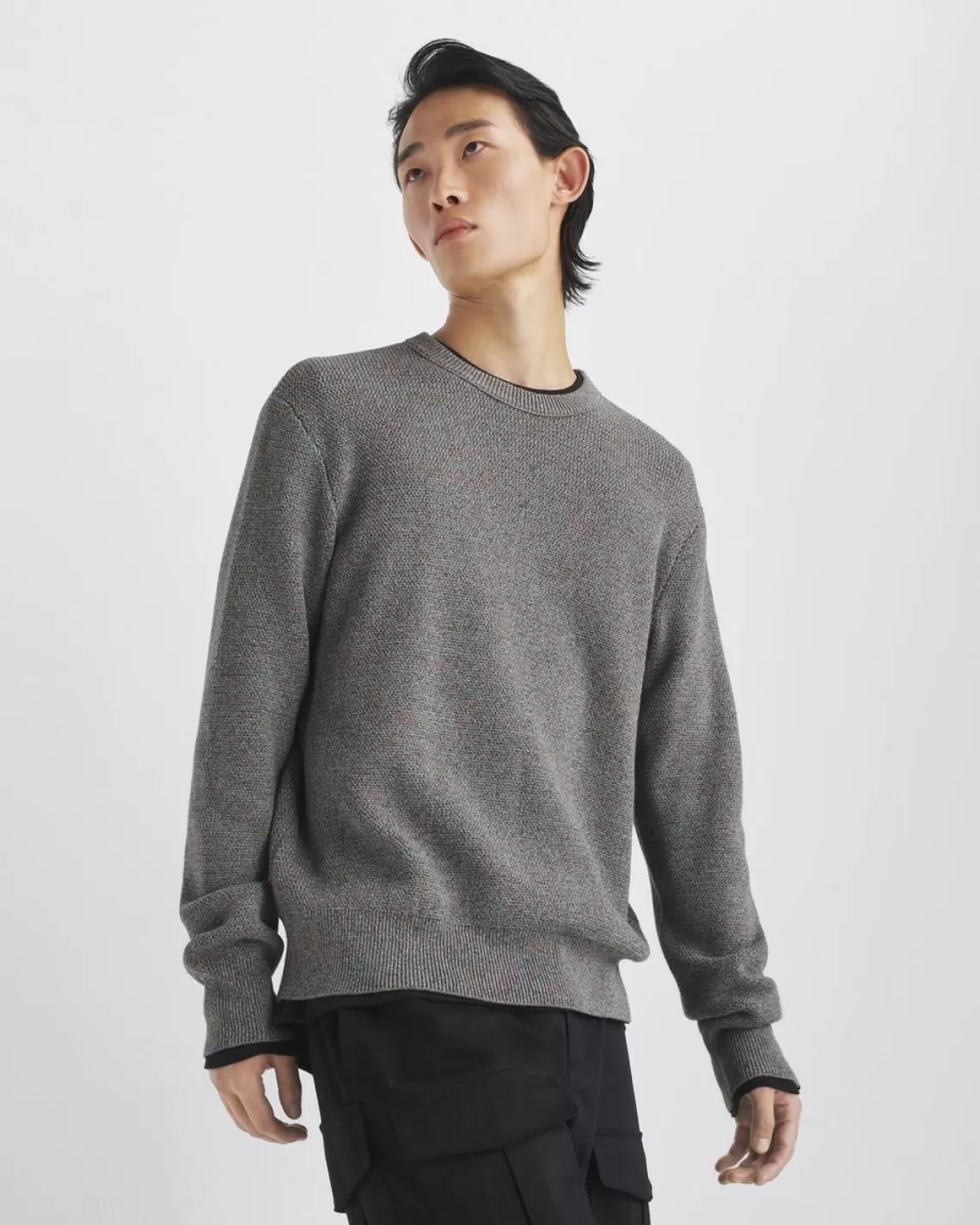 Rag & Bone Dexter Organic Cotton Crew | Sweaters