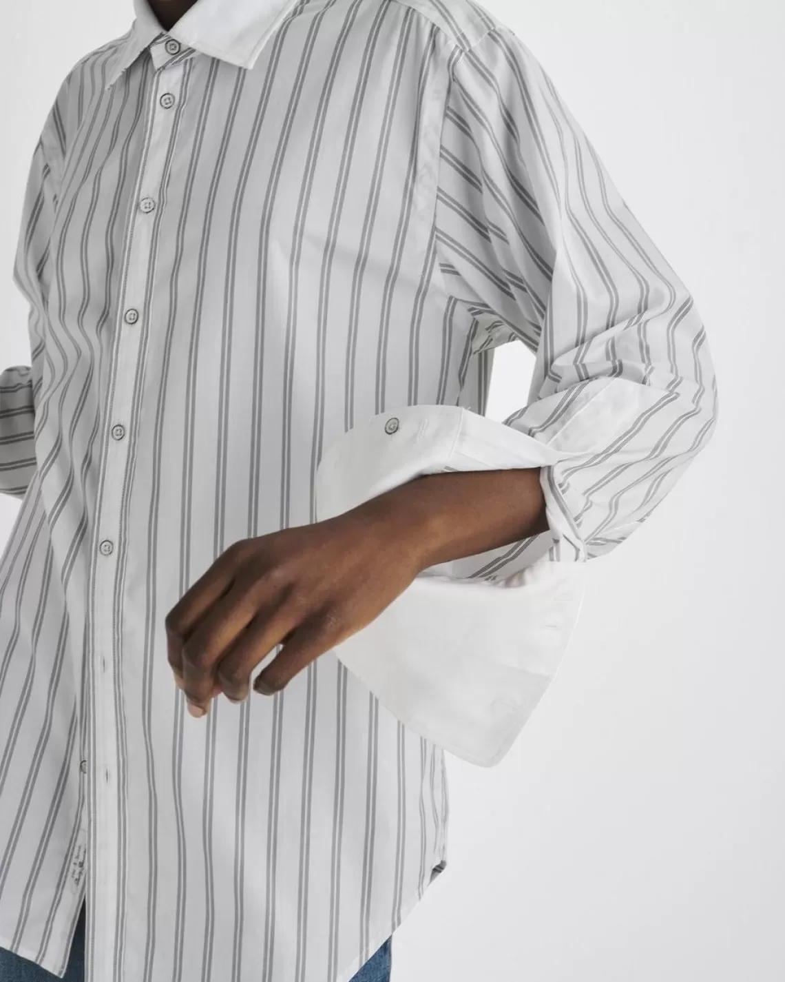 Rag & Bone Diana Cotton Poplin Shirt | Tops