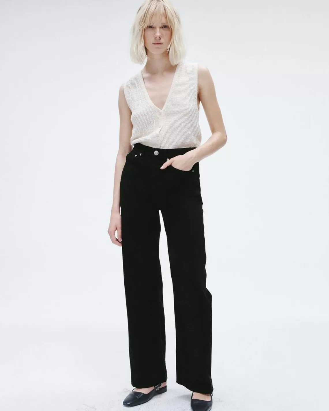 Rag & Bone Featherweight Logan Wide-Leg - | Jeans | Wide Leg