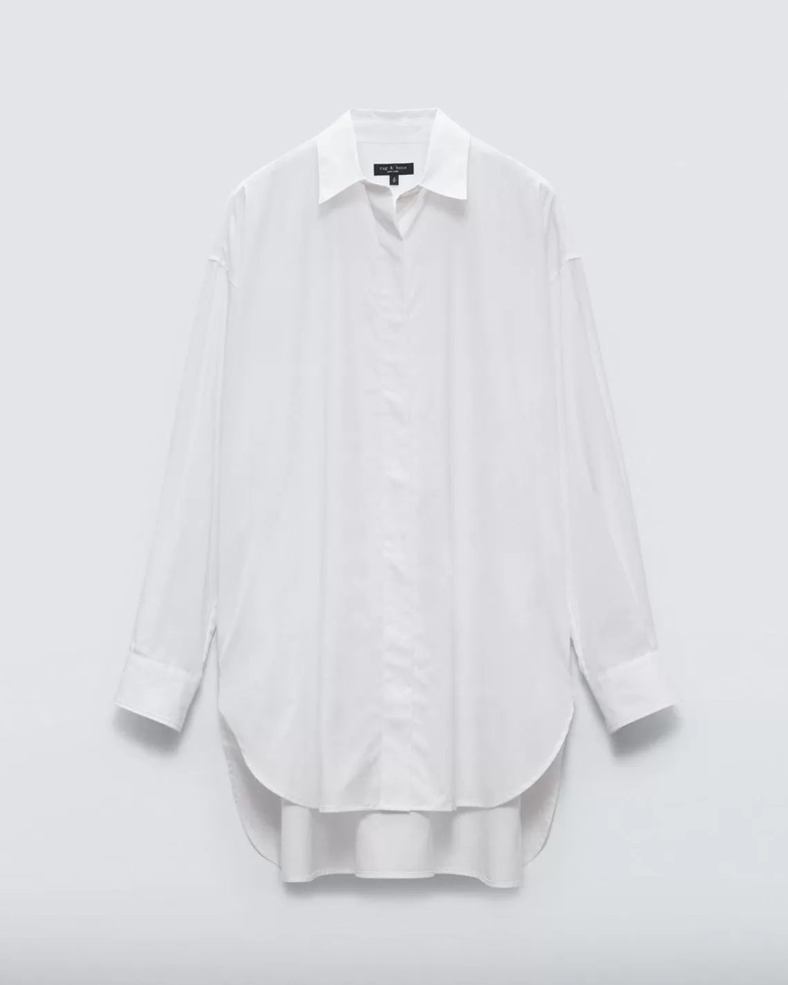 Rag & Bone Fia Cotton Poplin Shirt | Tops