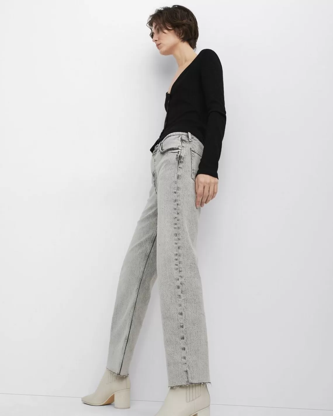 Rag & Bone Harlow Ankle Straight - Glacier | Jeans | Straight & Slim