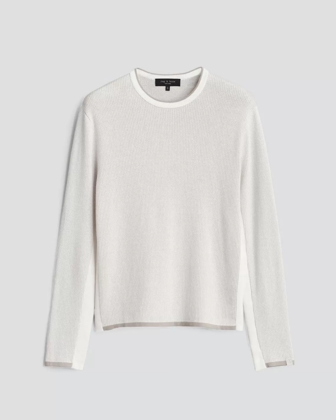 Rag & Bone Harvey Cotton Crew | Sweaters