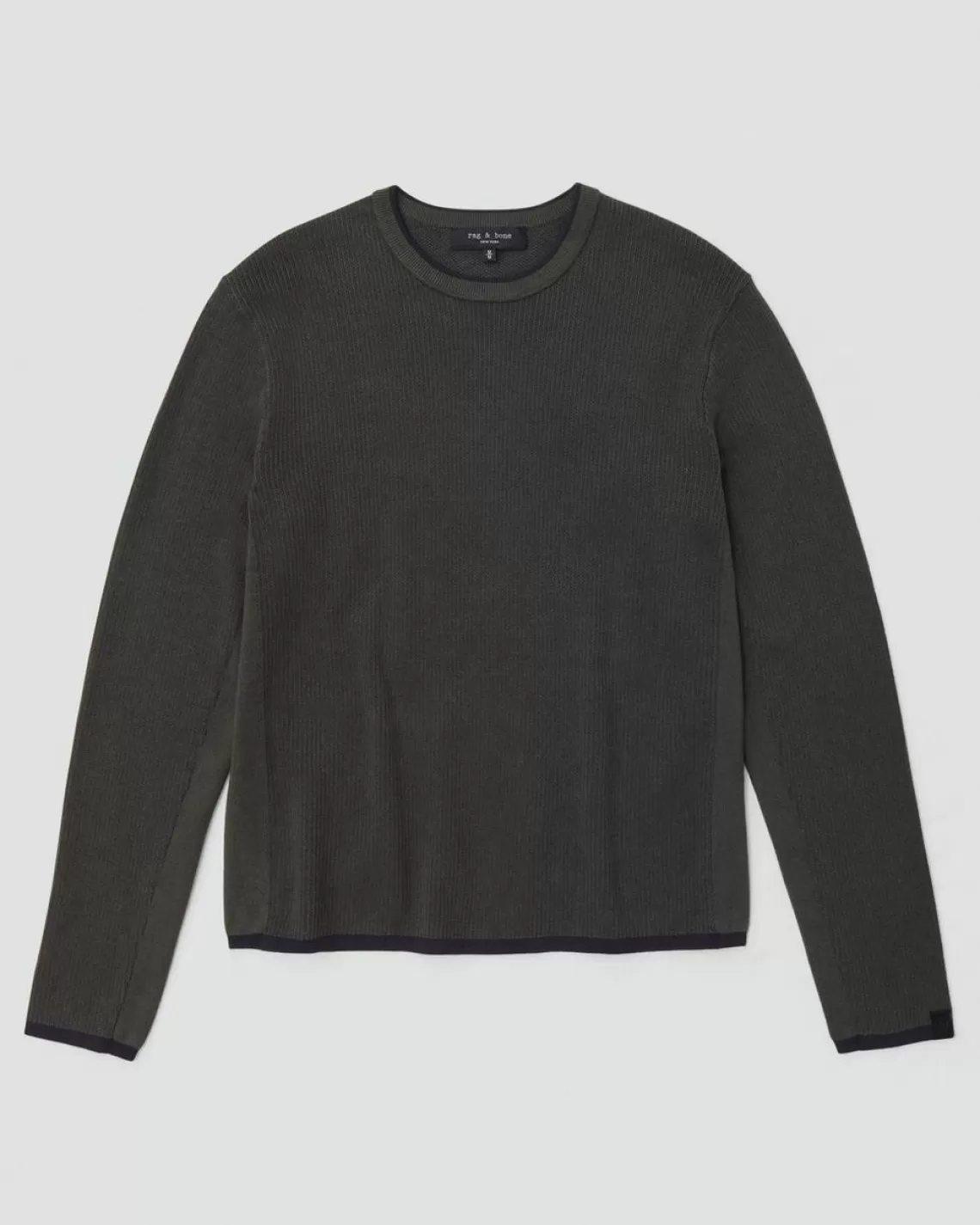 Rag & Bone Harvey Cotton Crew | Sweaters