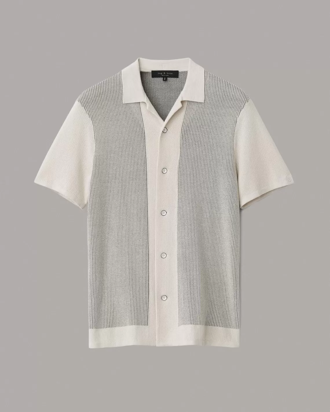 Rag & Bone Harvey Cotton Knit Camp Shirt | Shirts