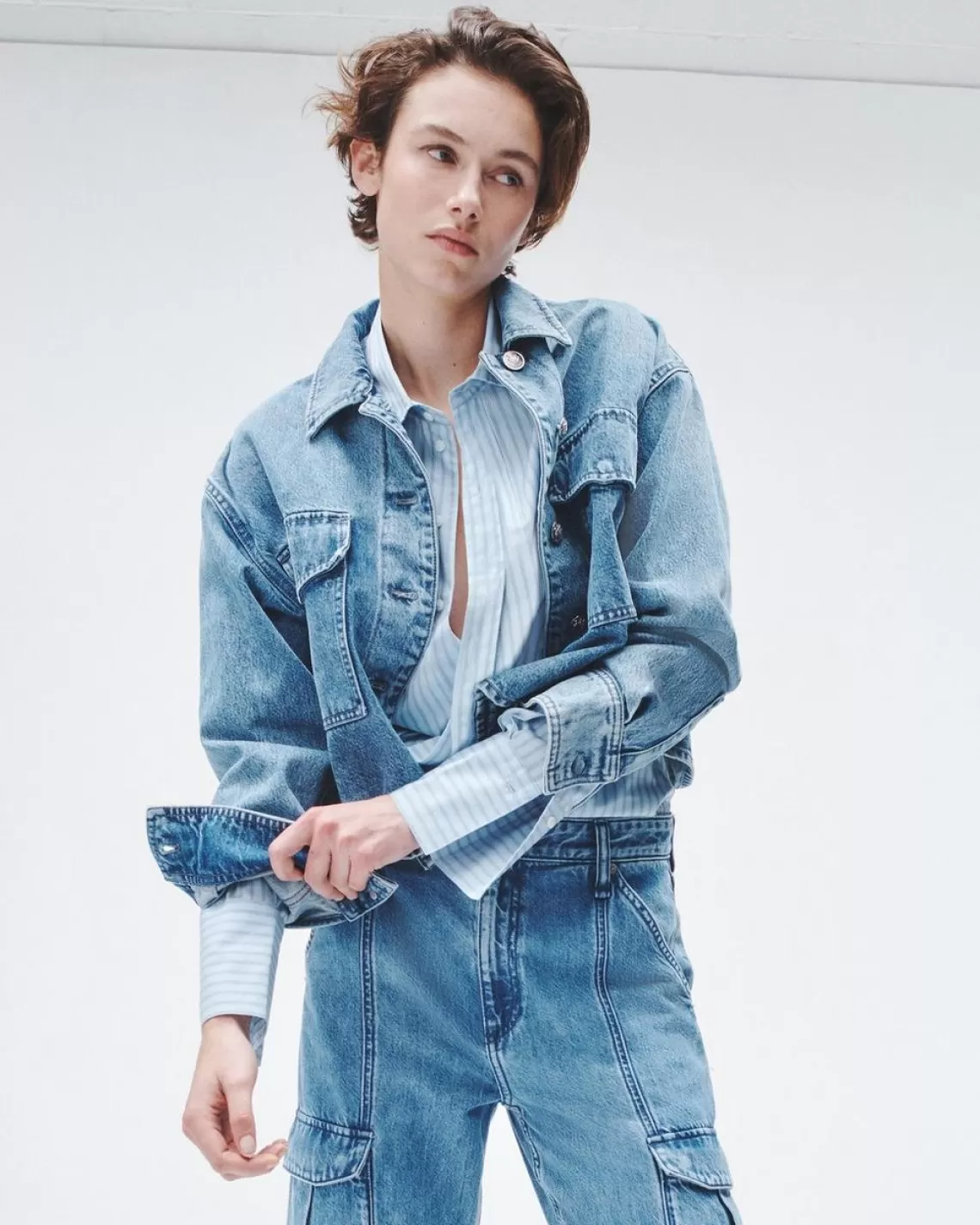 Rag & Bone Jaiden Denim Shirt Jacket | Coats & Jackets