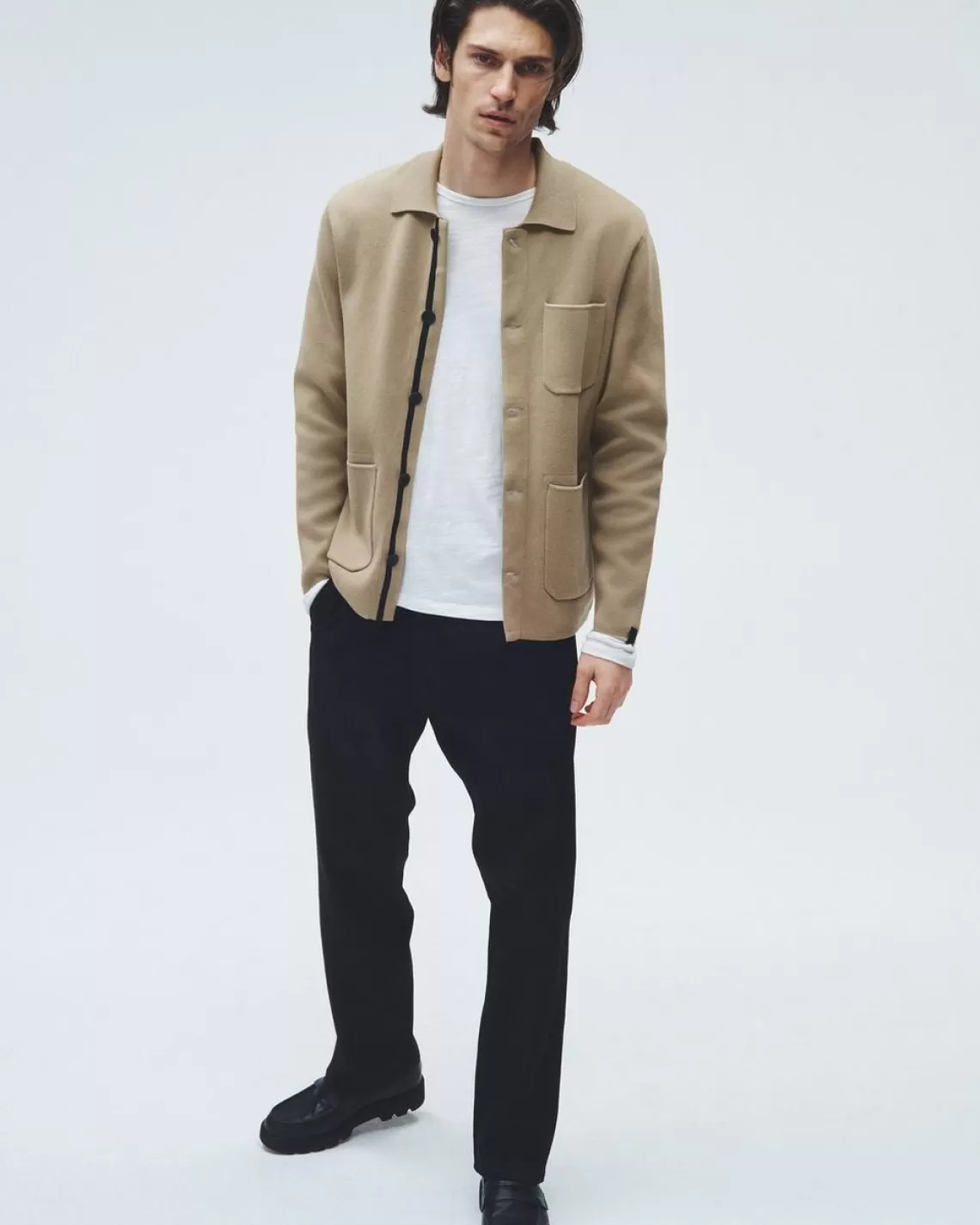 Rag & Bone Jayden Cotton Chore Cardigan | Sweaters