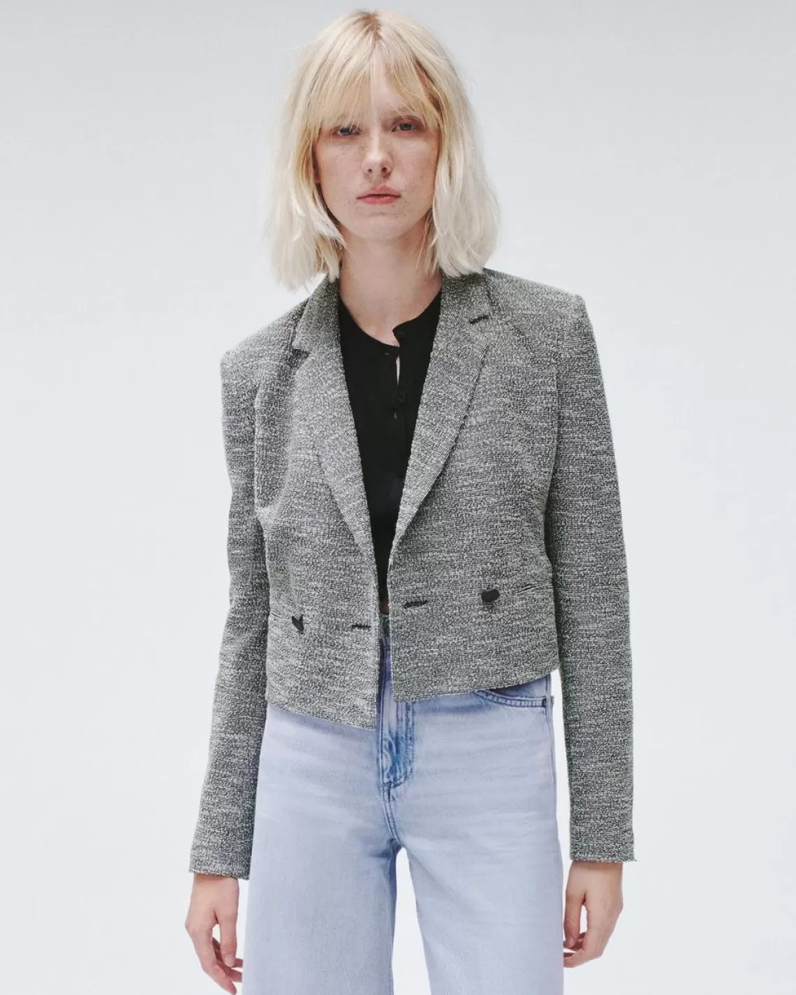 Rag & Bone Josie Italian Tweed Blazer | Blazers & Vests