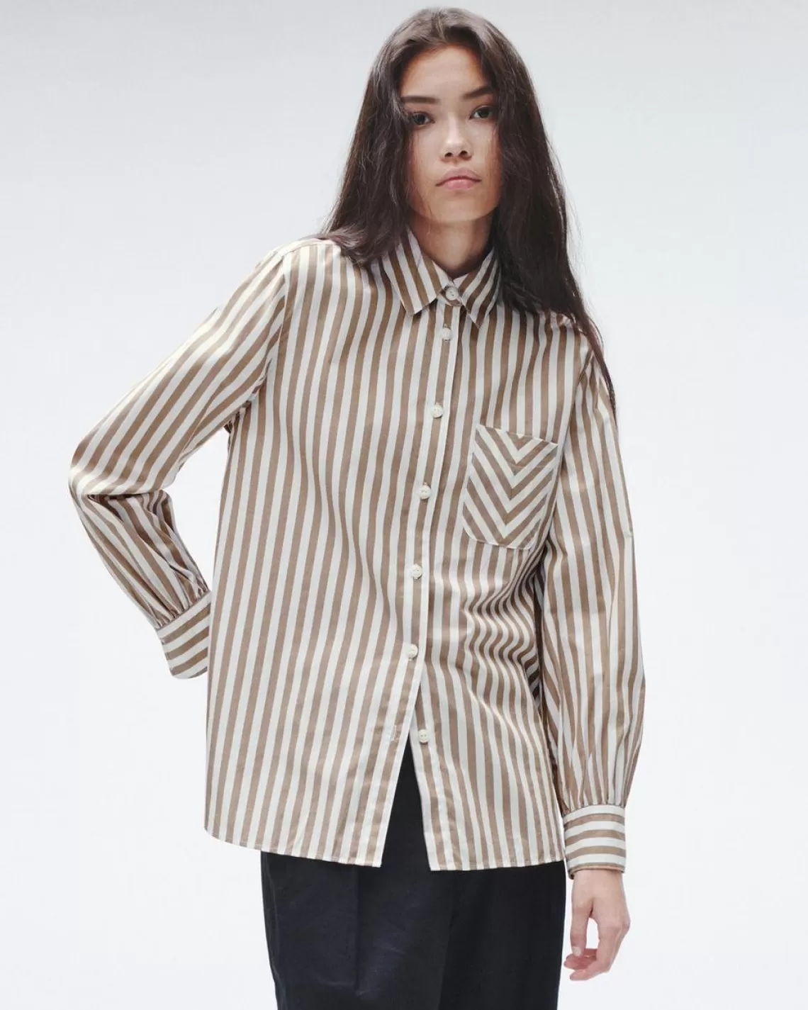 Rag & Bone Maxine Cotton Poplin Shirt | Tops