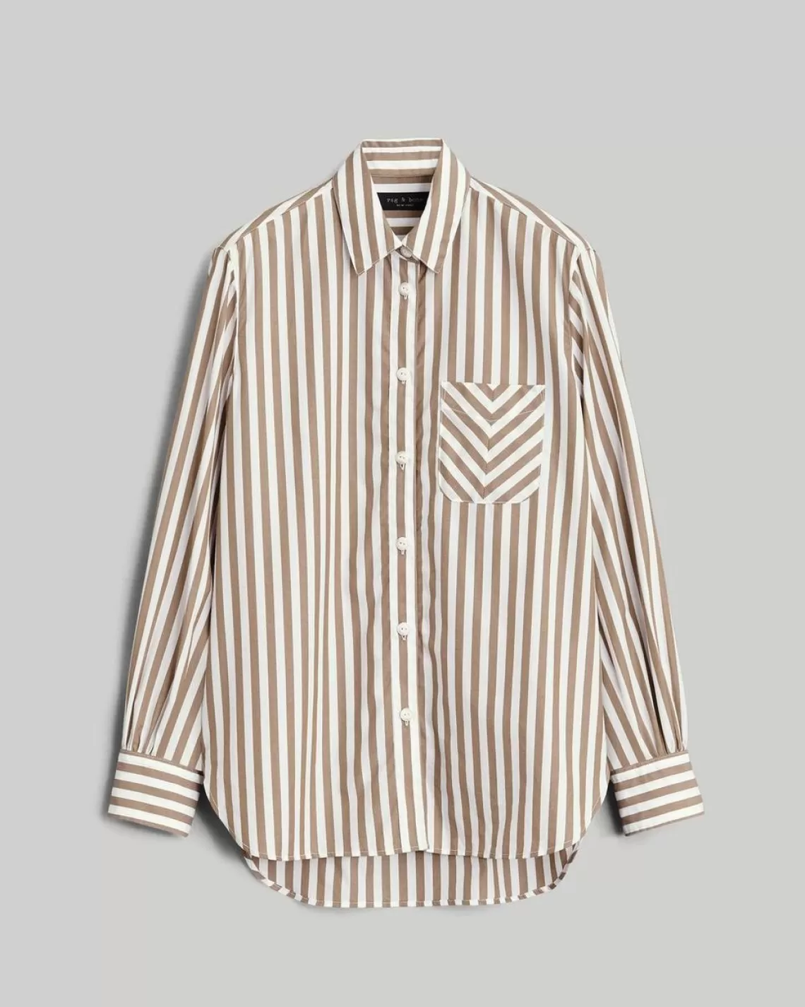 Rag & Bone Maxine Cotton Poplin Shirt | Tops