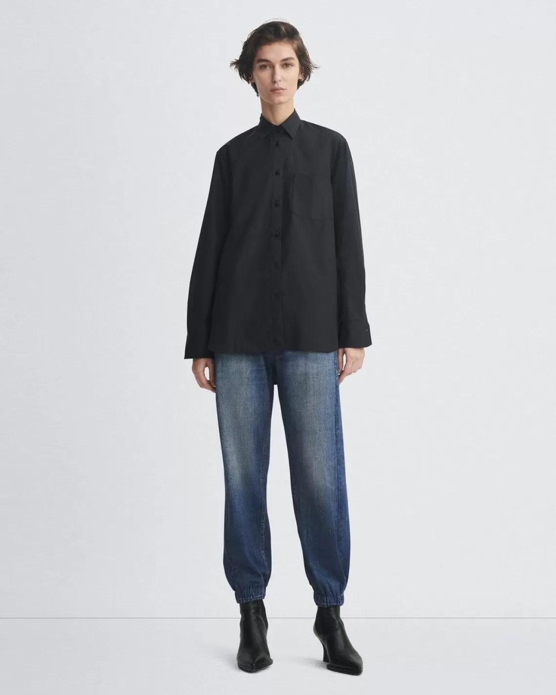 Rag & Bone Maxine Cotton Poplin Shirt | Tops