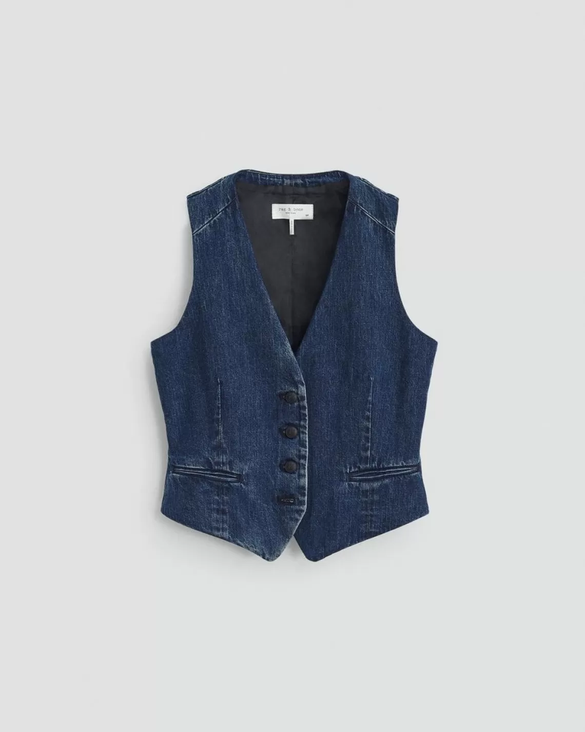 Rag & Bone Priya Denim Vest | Blazers & Vests