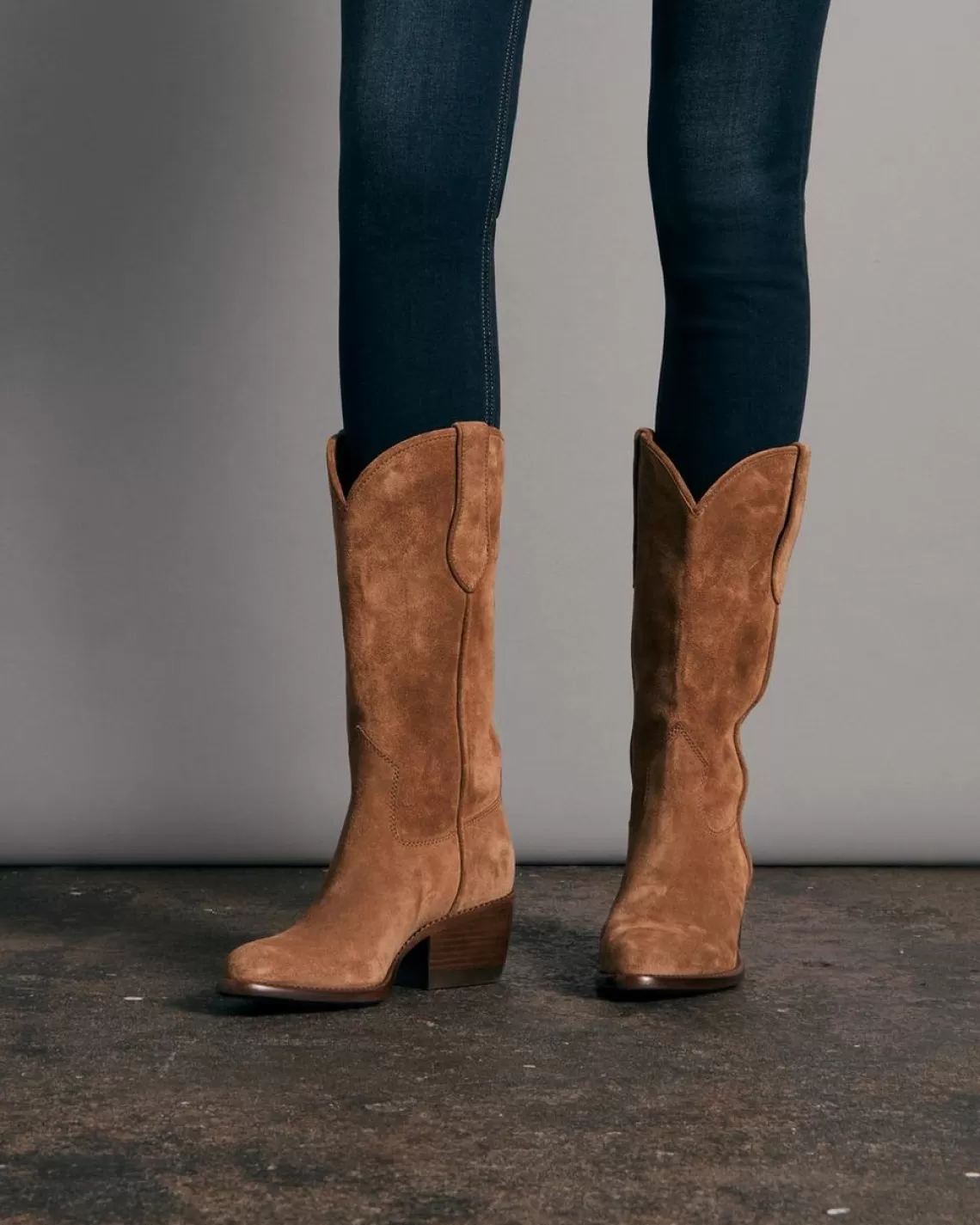 Rag & Bone Rb Cowboy Boot - Suede | Boots