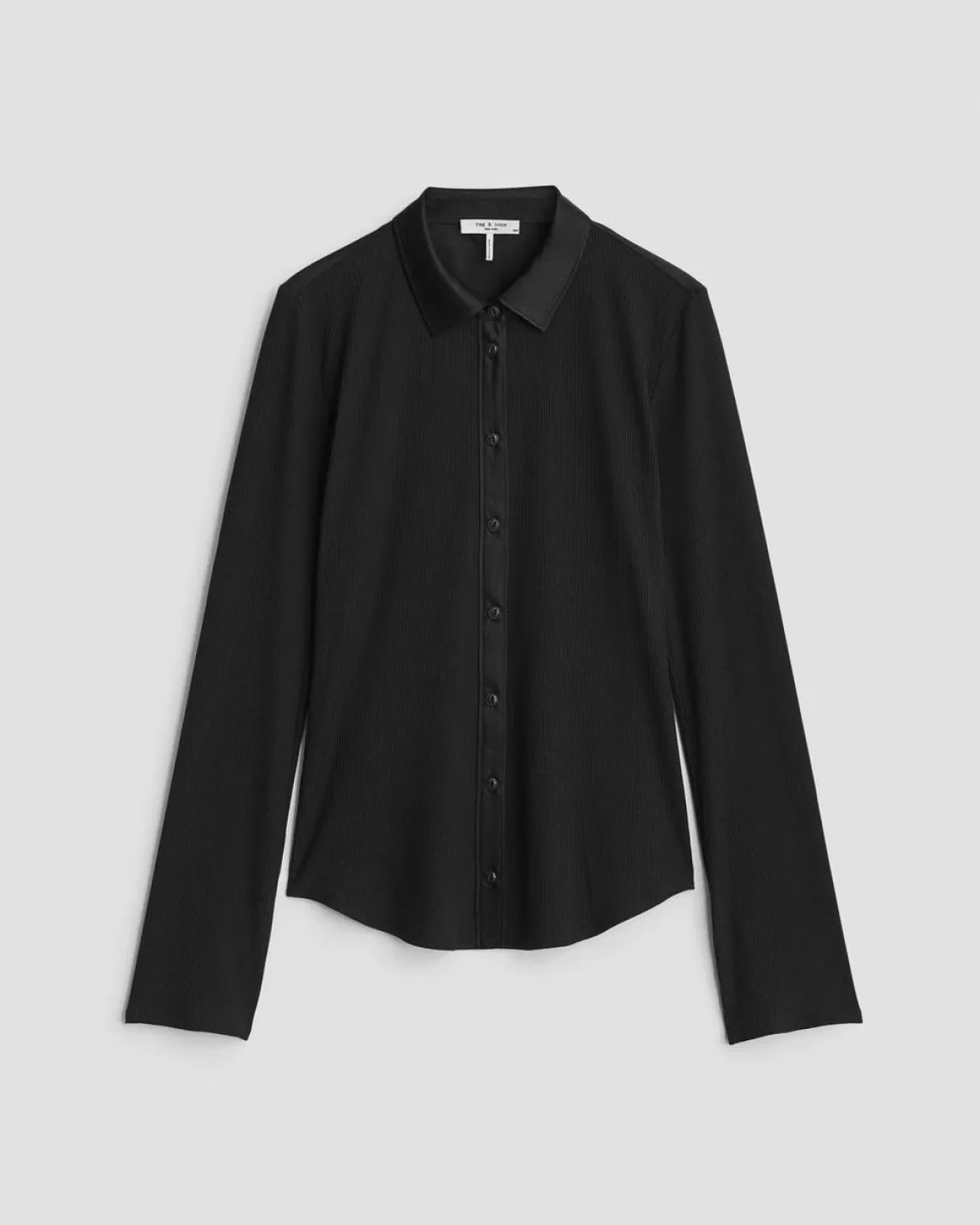 Rag & Bone Ribbed Button Down Shirt | T-Shirts