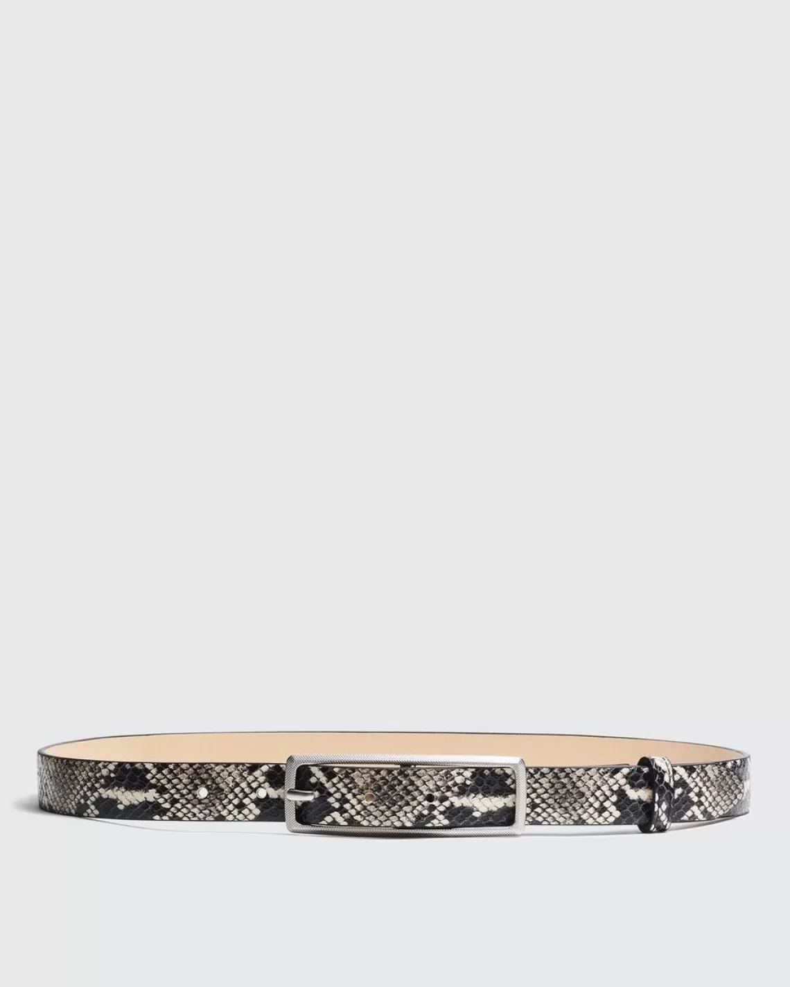 Rag & Bone Small Snake Print Rebound Belt | Belts