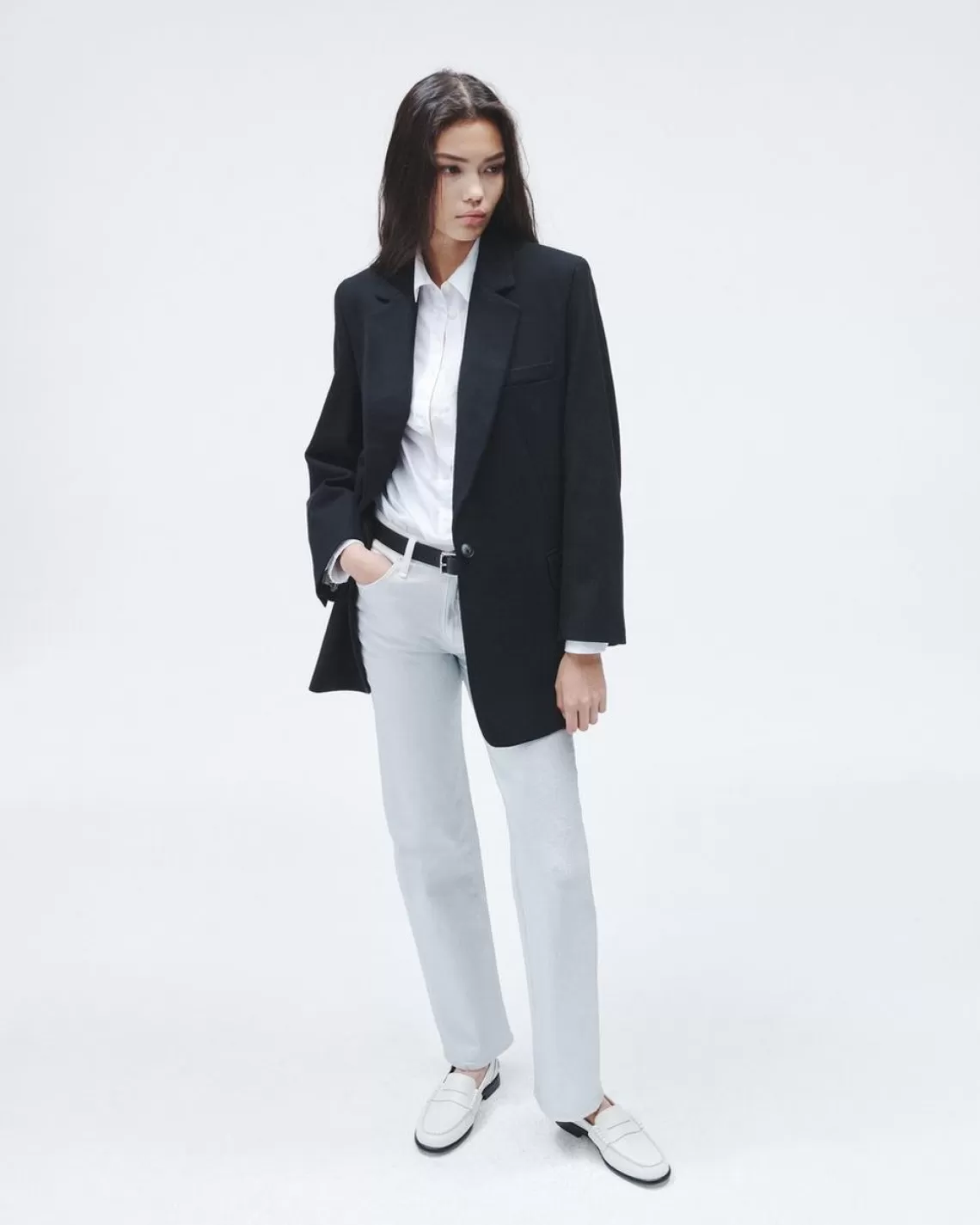 Rag & Bone Suzanne Viscose Blazer | Blazers & Vests