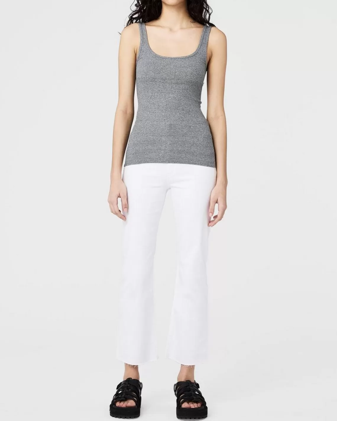 Rag & Bone The Essential Rib Scoopneck Tank | T-Shirts