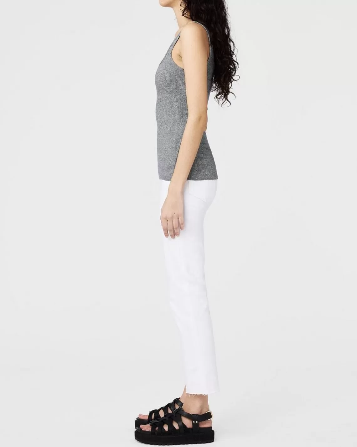 Rag & Bone The Essential Rib Scoopneck Tank | T-Shirts