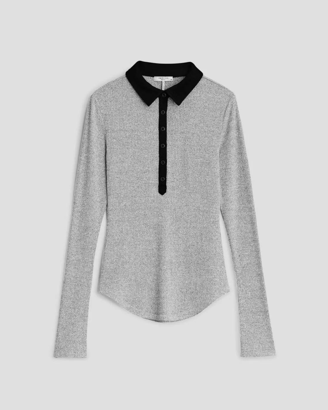 Rag & Bone The Knit Colorblock Polo | Tops