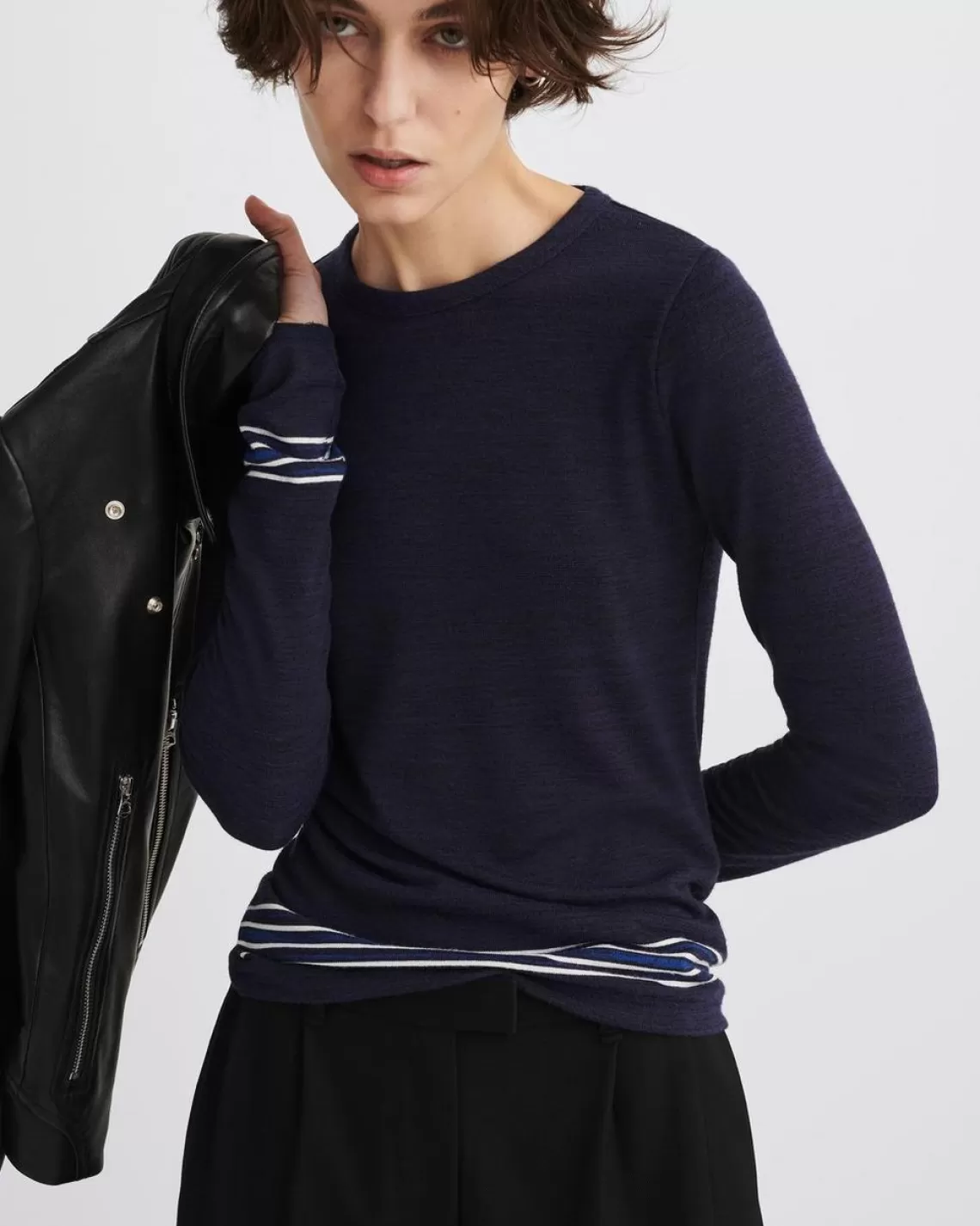 Rag & Bone The Knit Long Sleeve | T-Shirts