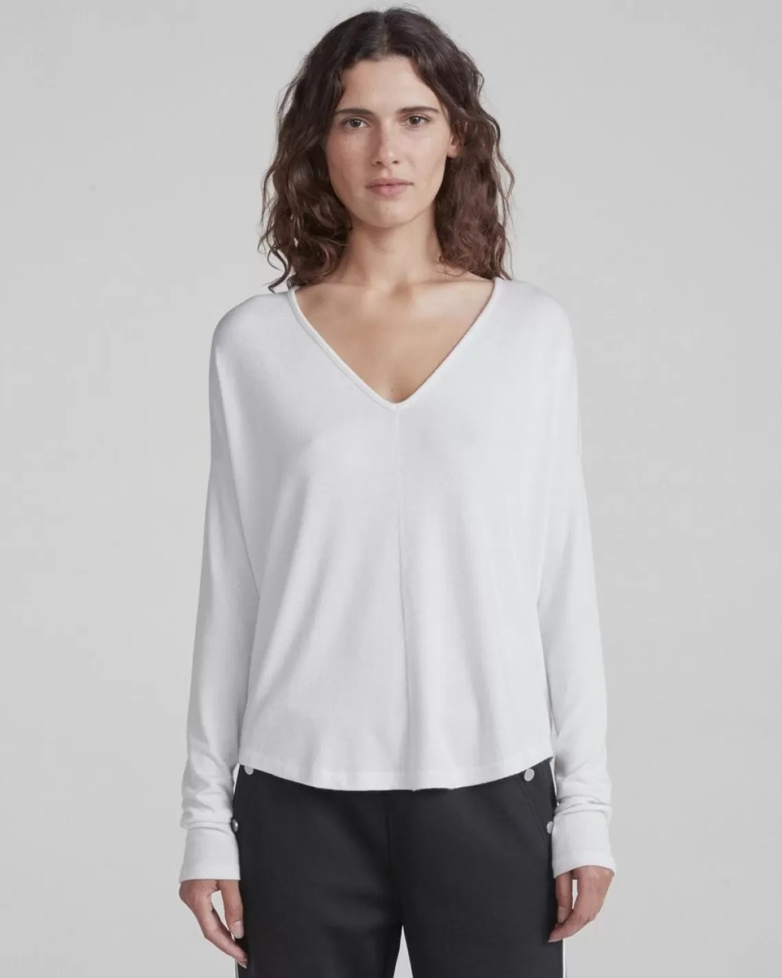 Rag & Bone The Knit Vee Long Sleeve | T-Shirts