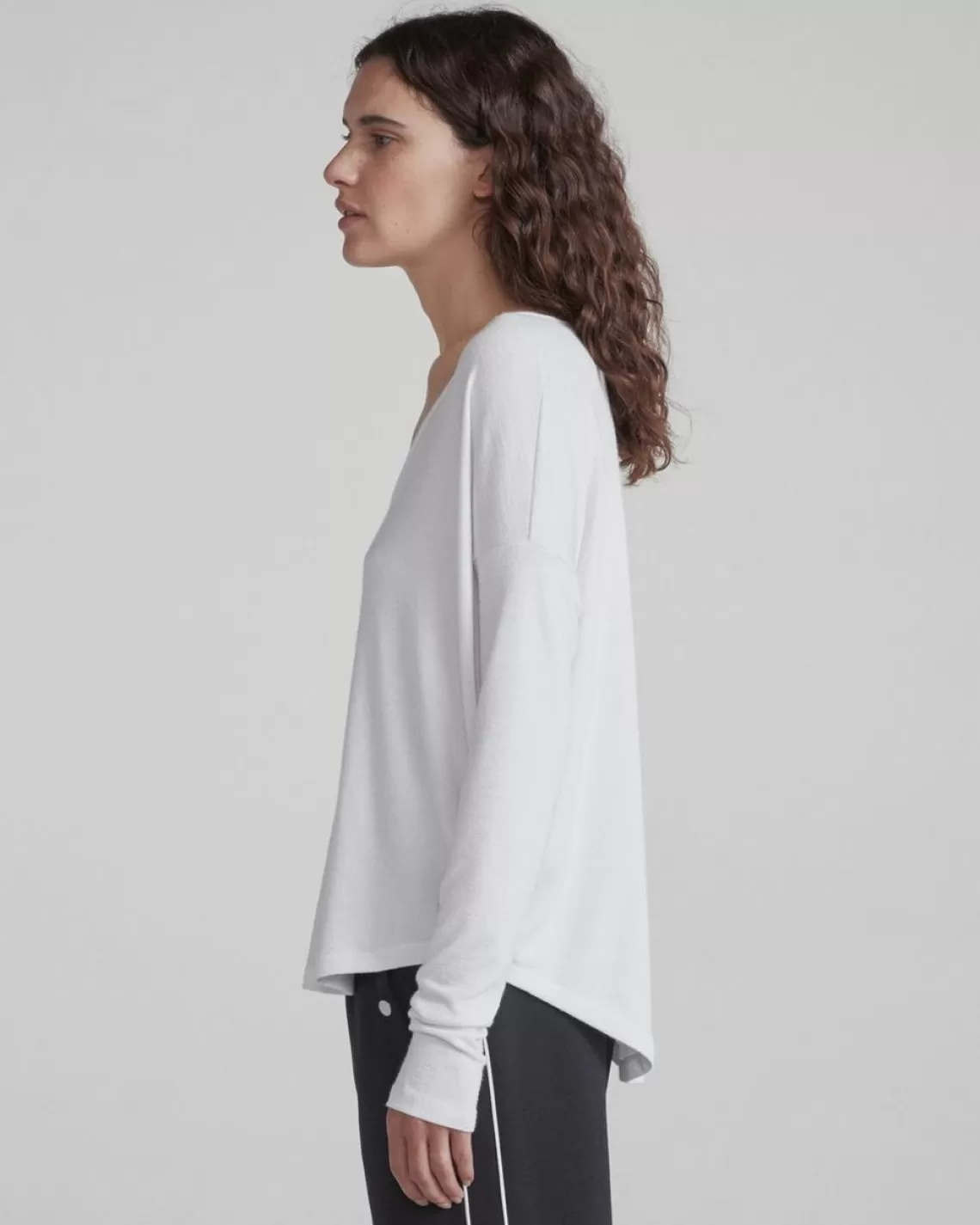 Rag & Bone The Knit Vee Long Sleeve | T-Shirts