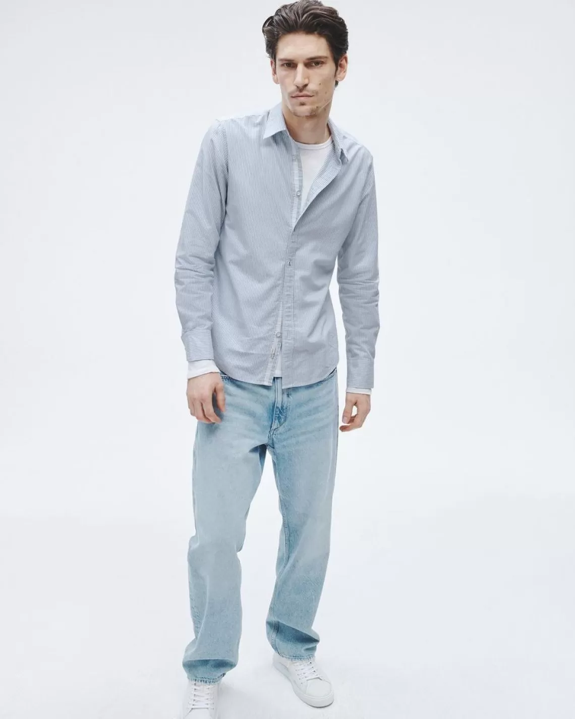 Rag & Bone Tomlin Cotton Oxford Shirt | Shirts