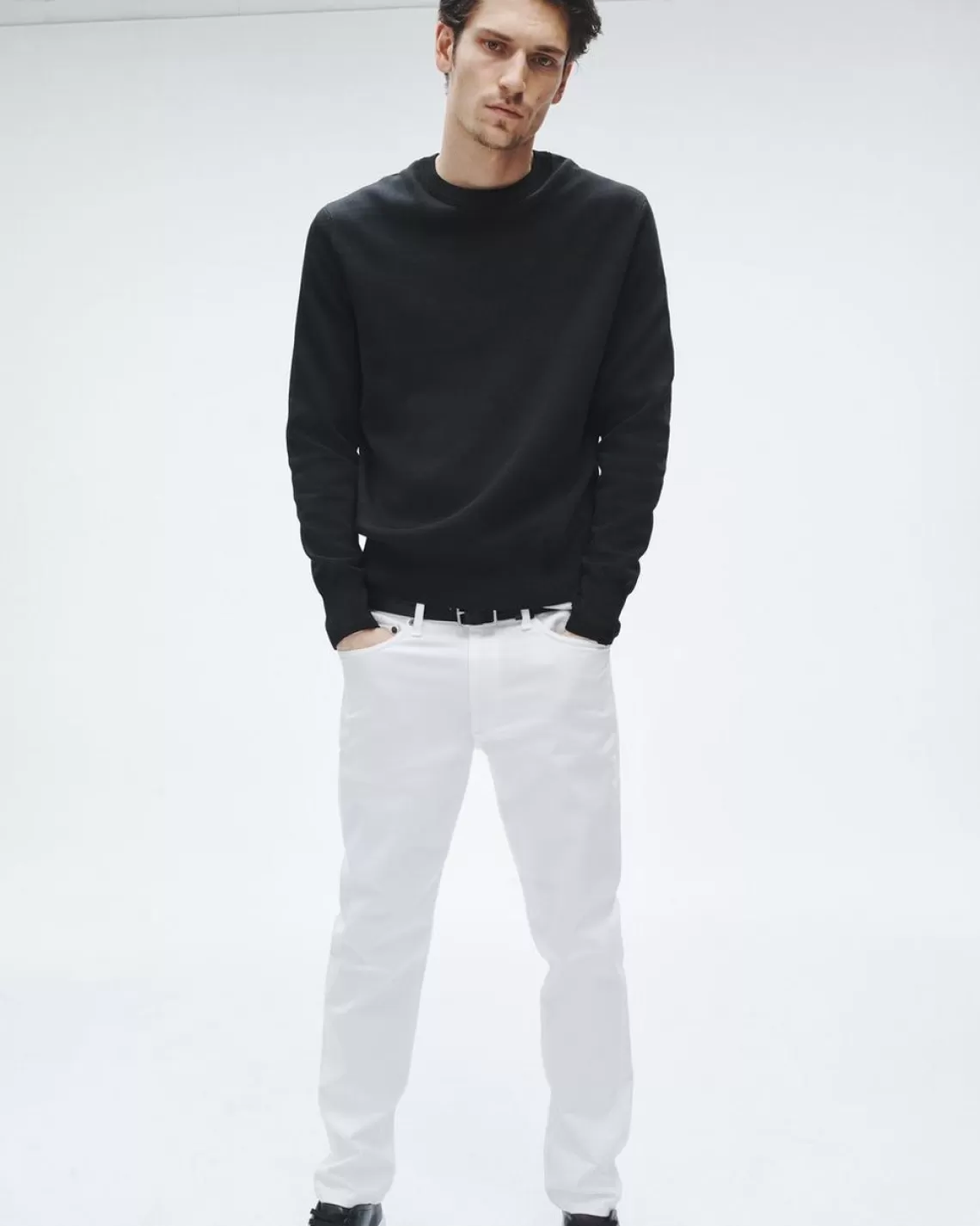 Rag & Bone York Viscose Crew | Sweaters