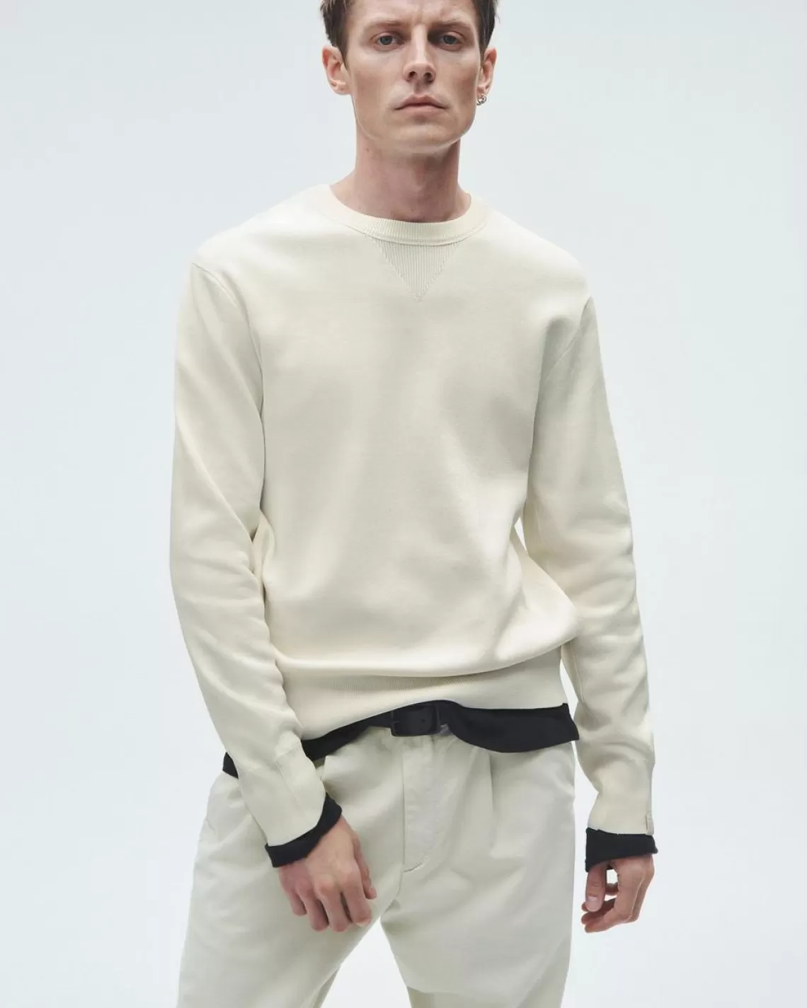 Rag & Bone York Viscose Crew | Sweaters